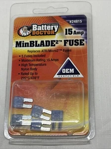 Wirthco 24815 Minblade2 Fuse-15a (B21 - Picture 1 of 4