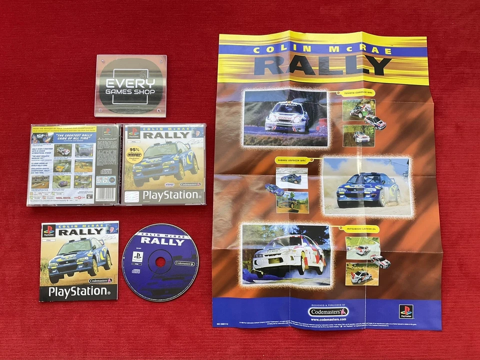 Colin McRae Rally Ps1 Psx Playstation Buena Condicion - Imagen 1 de 4