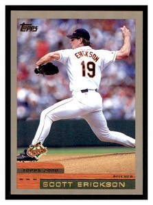 2000 Topps #416 SCOTT ERICKSON Baltimore Orioles