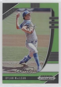 2020 Panini Prizm Draft Picks Lime Green Prizm /75 Dylan MacLean #PDP115