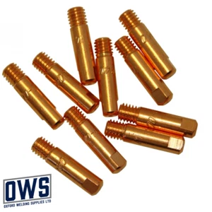 M6 MB15 MIG Punte contatto saldatura 0,9 mm (confezioni da 10) Binzel tipo PUNTA x 10 - Foto 1 di 1