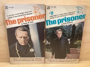 The Prisoner #1 & #2 By: Thomas M. Disch & David McDaniel, Ace 1st. Ed. 1969 PBK - Bild 1 von 9