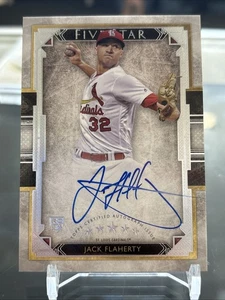 2018 Topps Five Star Jack Flaherty #FSA-JF Rookie Auto RC - Foto 1 di 2