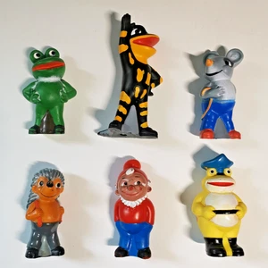 Konvolut, Salamander, Lurchie und seine Freunde, 6 Quietschfiguren, komplett! - Bild 1 von 2