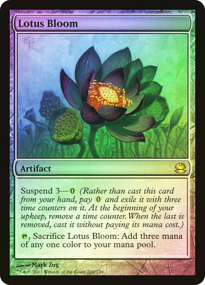 MTG FOIL Lotus Bloom  - Modern Masters #208 - Image 1 of 1