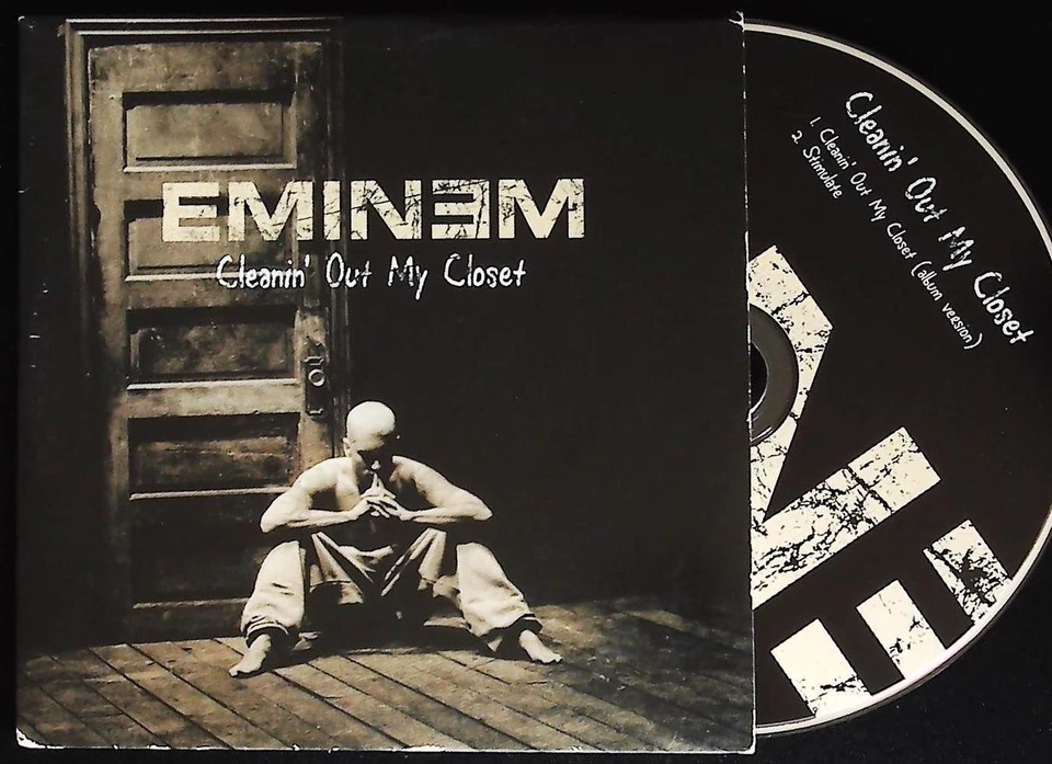 Eminem Cleanin' Out My Closet Cd Single Cardsleeve - 2002 - Madcjay - Photo 1/1