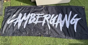 Cambergang Banner and License Plate Frame Bundle Of 2 - Picture 1 of 6