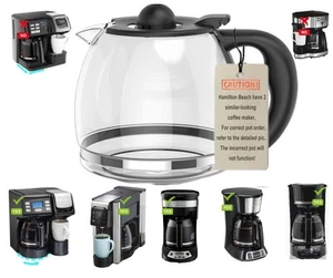 12-Cup Flexbrew coffee pot replacement Compatible with Hamilton Beach 49902,4... - Picture 1 of 5