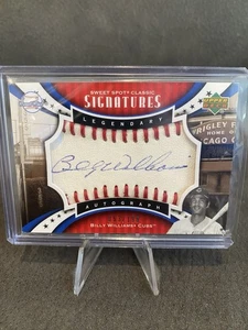 2007 Upper Deck Sweet Spot Classics Billy Williams On Card Auto /199 Cubs HoF - Picture 1 of 7