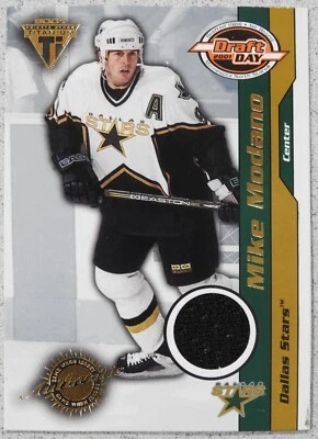 2001 Mike Modano Titanium Game Jersey Card 669/1015 Card#33 Dallas Stars - Image 1 of 4