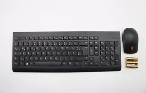 Lenovo ThinkStation P330 Tiny P340 tiny Wireless Keyboard Mouse Danish 01AH838 - Picture 1 of 2
