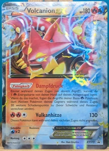 POKEMON - Black Star Promo - Volcanion EX - XY173 - deutsch - Bild 1 von 2