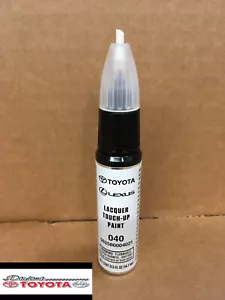 Genuine Toyota/Scion/Lexus Touch Up Paint 040 Super White - Picture 1 of 1