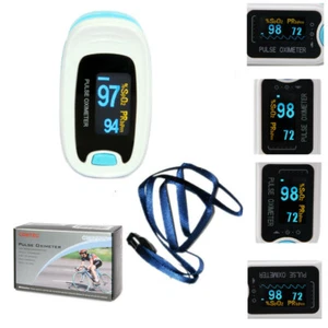 OLED Finger Pulse Oximeter Heart Rate Monitor Blood Oxygen Meter SpO2, US Seller - Picture 1 of 10