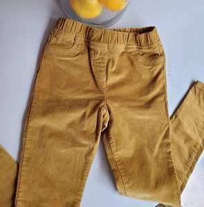 Mini Boden Girl's Skinny Cord Legging Pant Mustard Size 9Y (27117A) - Picture 1 of 5