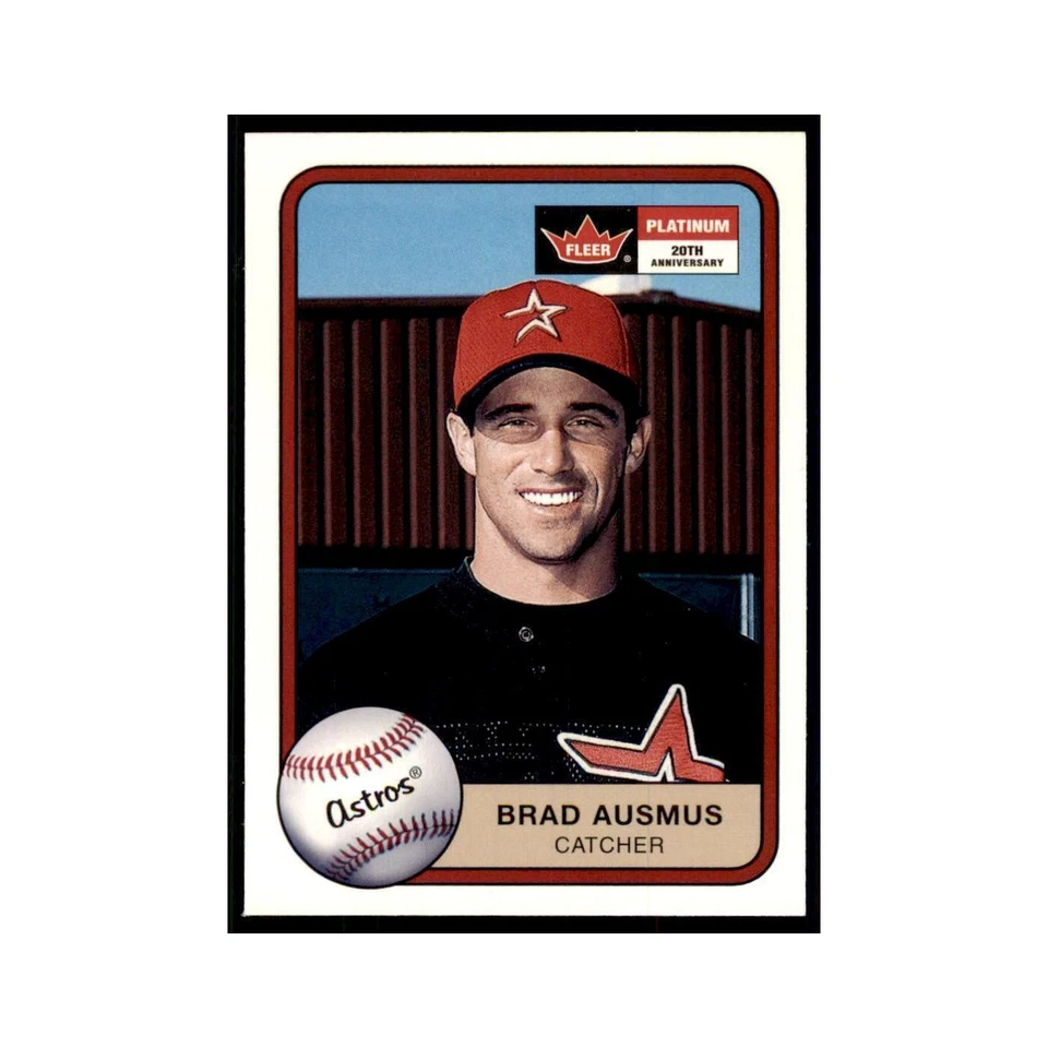 2001 Fleer Platinum Brad Ausmus Astros #45 - Image 1 of 3