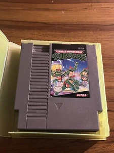 Teenage Mutant Ninja Turtles 1989 NES Nintendo Entertainment System- Authentic - Picture 1 of 5