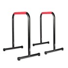 Parallel Dip Station Bars Home Gym Parallettes Workout Crossfit Calisthenics Set