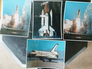 NASA Space Shuttle Columbia Print Plus Others Colored - Picture 1 of 8
