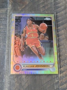 2022 Topps Chrome McDonald's All American Logo Refractors #45 Flau'jae Johnson - Picture 1 of 2