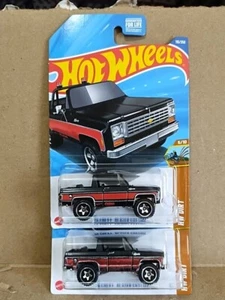 HOT WHEELS '75 CHEVY BLAZER CUSTOM 2025 HW DIRT RUSTY FACTORY ERROR VARIATION X2 - Picture 1 of 18