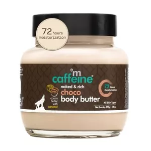 mCaffeine Body Butter For Dry Skin For Both Women And Men (250Gm) - Picture 1 of 8