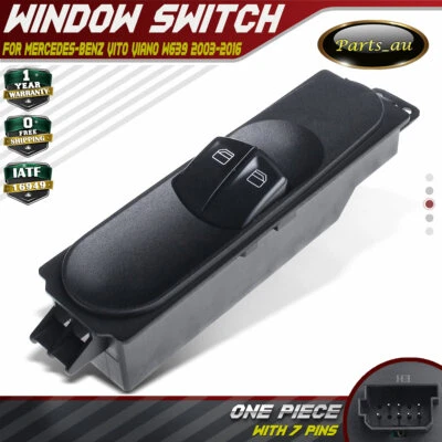 Master Power Window Switch for Mercedes Benz Vito Viano W639 Series 2003-2016 - image 1 of 4