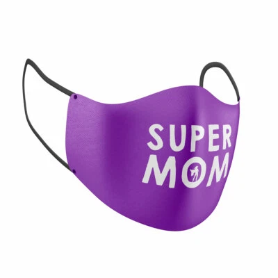 Super Mom Adult Face Mask - Image 1 of 4