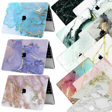 Marble Rubberized Hard Case Skin Key Cover For Macbook Air Pro 13 14 15 16