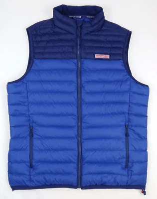 Мужской пуховик Vineyard Vines Mountain Weekend Цвет синий Размер СРЕДНИЙ - Изображение 1 из 4