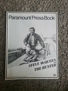 The Hunter..Paramount Press 1978 Pressbook...Steve McQueen - Imagen 1 de 4
