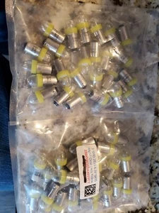 50 Stück BA9S 2 SMD LED Flipper Maschine Glühbirne gelb 6,3 V. Nbx1 - Bild 1 von 2