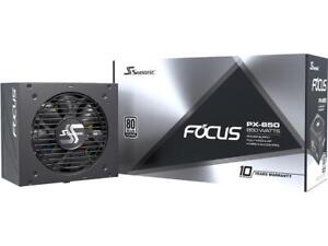 Seasonic Focus Plus 850 Platinum Power Supply - Black
