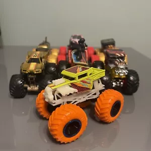 Lot of 7 Random Hot Wheels Monster Jam ? Monster Trucks ๐ฅ๐ฅ๐ฅ - Picture 1 of 9