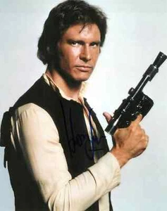 Harrison Ford Han Solo Signed Star Wars Photo EB Autographs & Collectibles COA - Picture 1 of 2