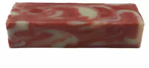 Artisan Bar Soap, Pure and Natural,1 1/2 pound or 3 pound loaf. Peppermint Swirl - Picture 1 of 6