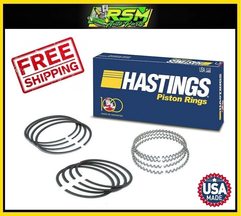 Anillos de pistones Hastings Mitsubishi Galant Eclipse Expo 2,4 L 4G64 Foto 1 de 1