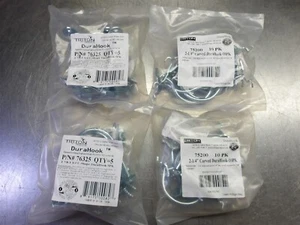 30 NEW! DuraHook Locking Pegboard Hooks (10) U-Shape (20) 2-1/4" Curved Hook - Picture 1 of 3