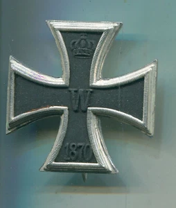 Eisernes Kreuz 1.Klasse 1870 Magnetisch mit Stemplung 14 LOHT (4) - Bild 1 von 3