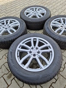 19 Zoll Audi Q7 255/55R19 Kompletträder Winterreifen Goodyear Felgen Grau SUV - Bild 1 von 14