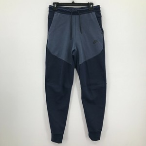 navy nike tech joggers