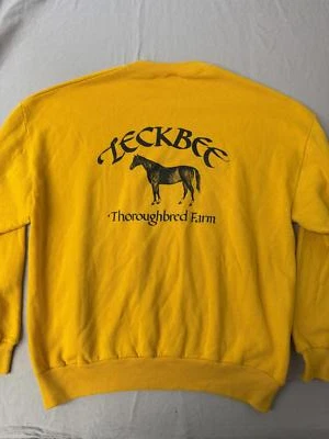 Sudadera De Colección Leckbee Pura Sangre Granja Caballo Washington  Foto 1 de 4