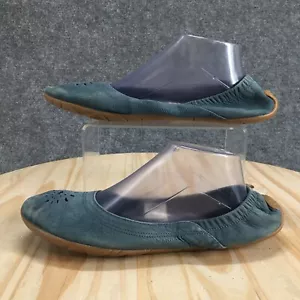 Merrell Shoes Womens 10 Ballet Flats Blue Denim Slip On Casual Comfort Low Top - Picture 1 of 16