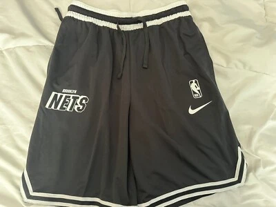 Nuevos Pantalones Cortos de Práctica Nike NBA Brooklyn Nets Emitidos Talla S DN9130 OO Foto 1 de 4