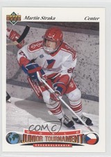 1991-92 Upper Deck Czech World Junior Tournament Martin Straka #99