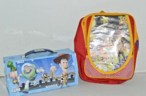 Disney-PIXAR-2009-Toy Story 2~Woody Buzz Gang~Lunch Box~9" Trasera~Z4 - Imagen 1 de 9