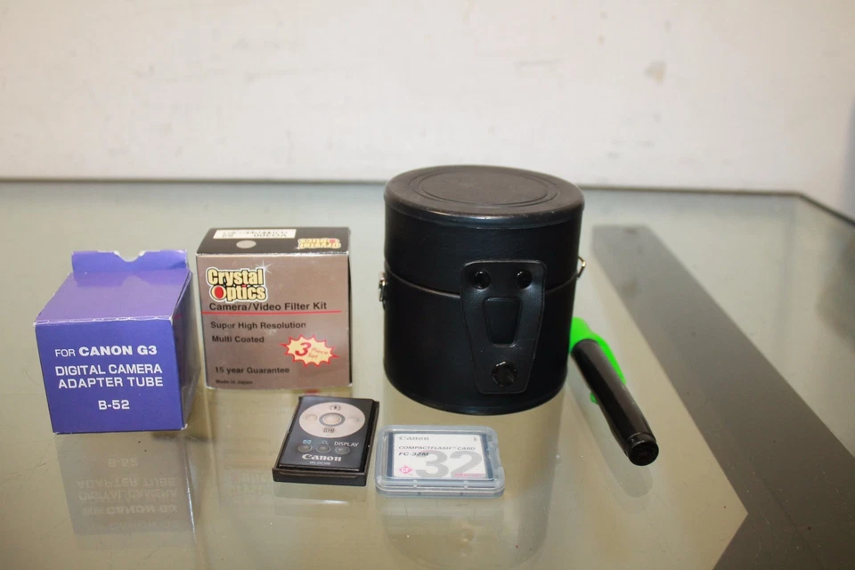 Bundle 6 items Crystal Optics 27mm Multi Coated Photo/Video w/ extras (details) - Image 1 of 3