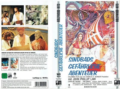 (VHS) Sindbads gefährliche Abenteuer - John Phillip Law, Caroline Munro (1974) - Bild 1 von 2