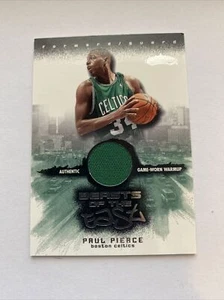 Paul Pierce Fleer Showcase 01-02 Beasts of the East Jersey Warm up - Picture 1 of 2