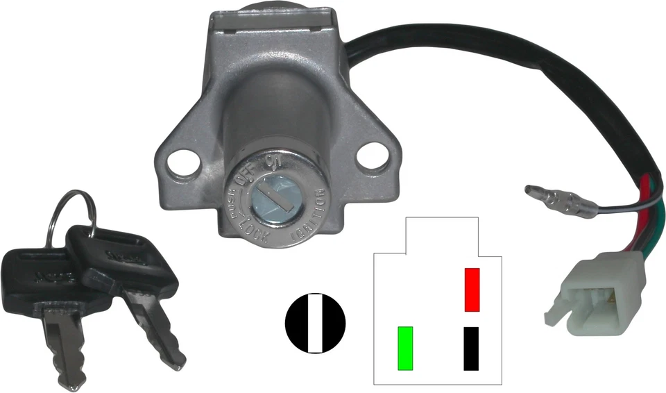 Fits Honda XL 600 R (Europe) 1983-1987 Ignition Switch (Each) - Image 1 of 1